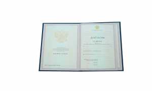 Диплом колледжа с 1997 по 2003 годы образец 2